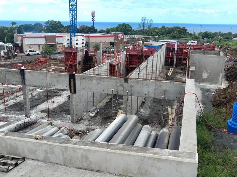 Travaux de gros œuvres Saint-Pierre